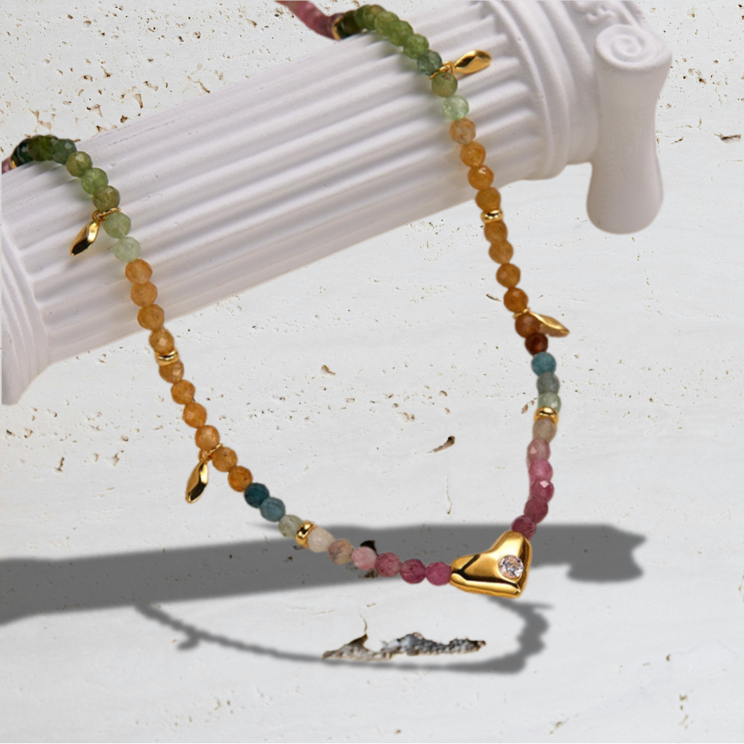 Tourmaline Love Necklace