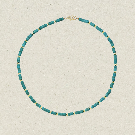 Bohemian Natural Stone Bead Necklace