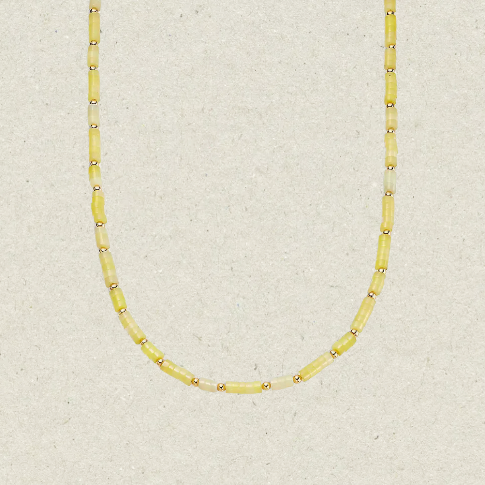 Bohemian Natural Stone Bead Necklace