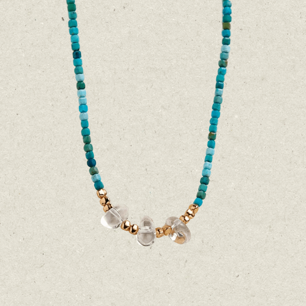 Crystal Turquoise Necklace