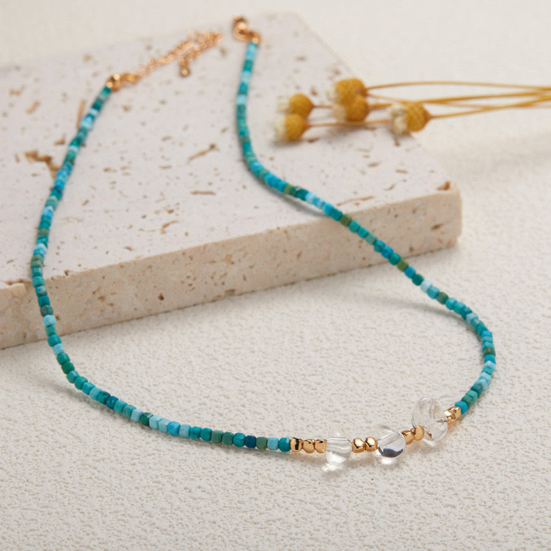 Crystal Turquoise Necklace