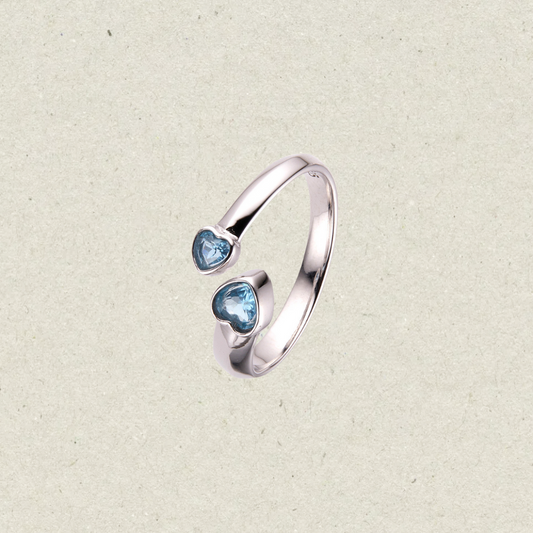 Double Heart Ring