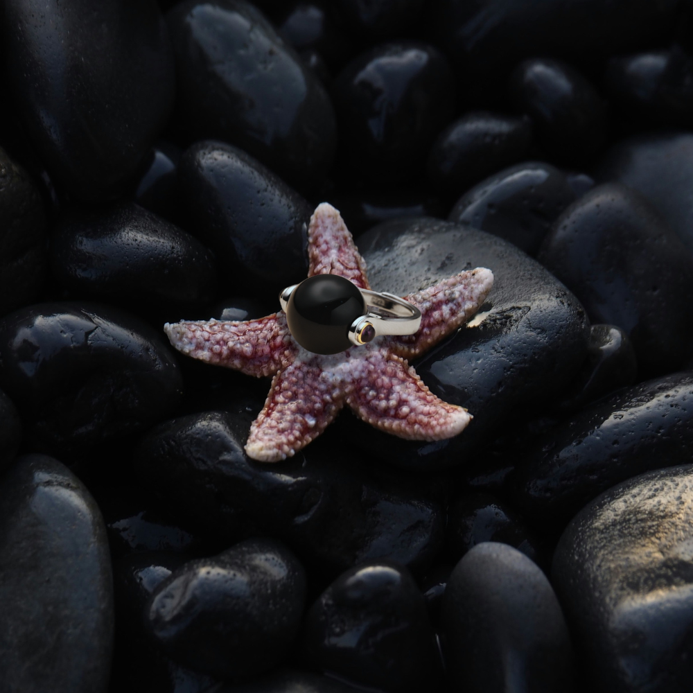 Obsidian Ring