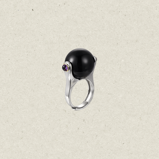 Obsidian Ring